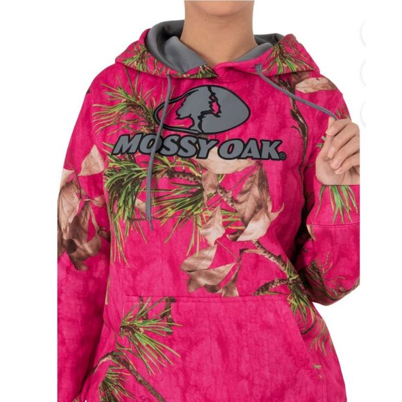 Mossy Oak Women's Camouflage Performance Pullover Hoodie - NWT - Picture 2 of 8